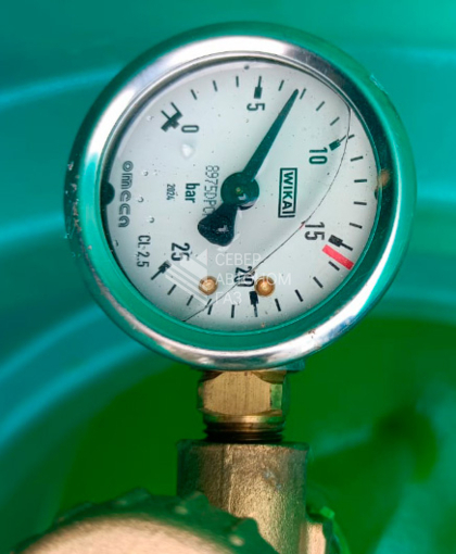 Установка наземного газгольдера 10000 л в Ломоносове 6